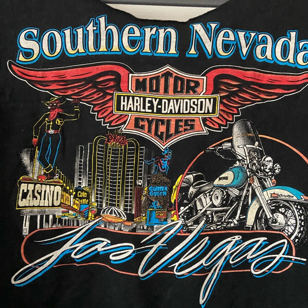 Harley-Davidson Black T-Shirt with Logo